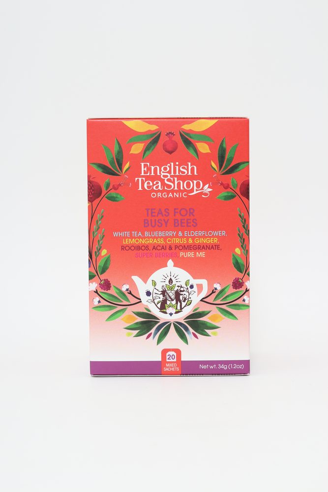 ENGLISH TEA SHOP Mix čajů Pro pilné včelky 20 ks