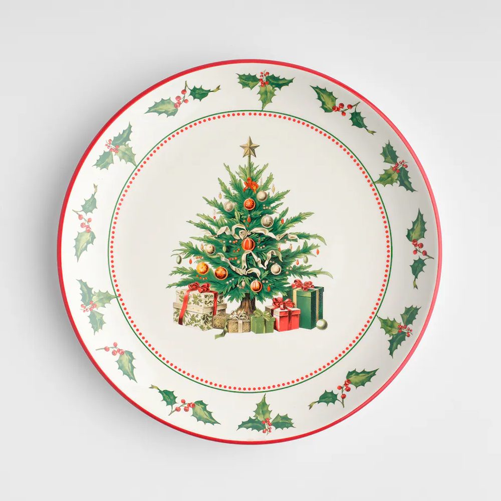 HOME & YOU Talíř vánoční stromek 26 cm