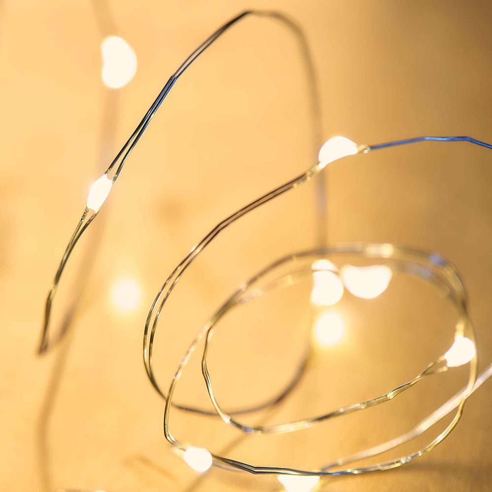 TWINE LIGHTS LED Světelný řetěz s USB 20 světel (obrázek 9)
