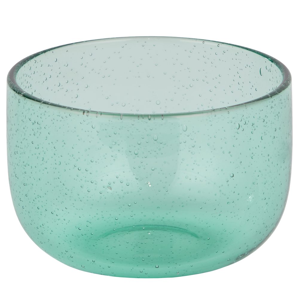 WATERCOLOUR Svícen na čajovou svíčku 8 cm - tyrkysová