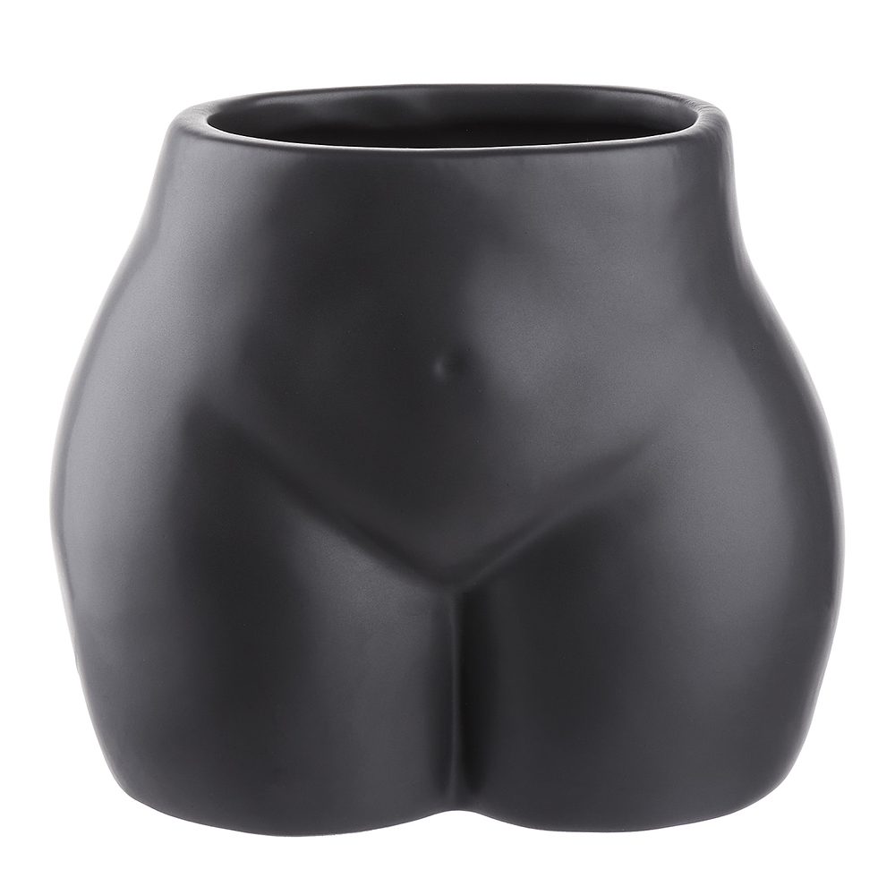 BOODY Váza/květináč 13 cm - černá