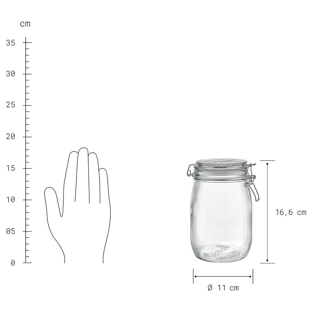 MASON'S Zavařovací sklenice 1000 ml (obrázek 6)