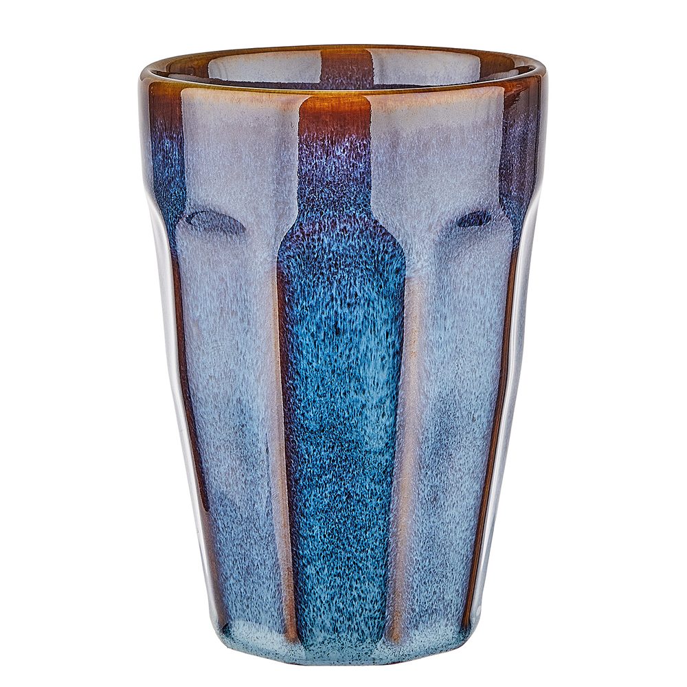 BERGAMO Hrnek Latte macchiato 330 ml - modrá