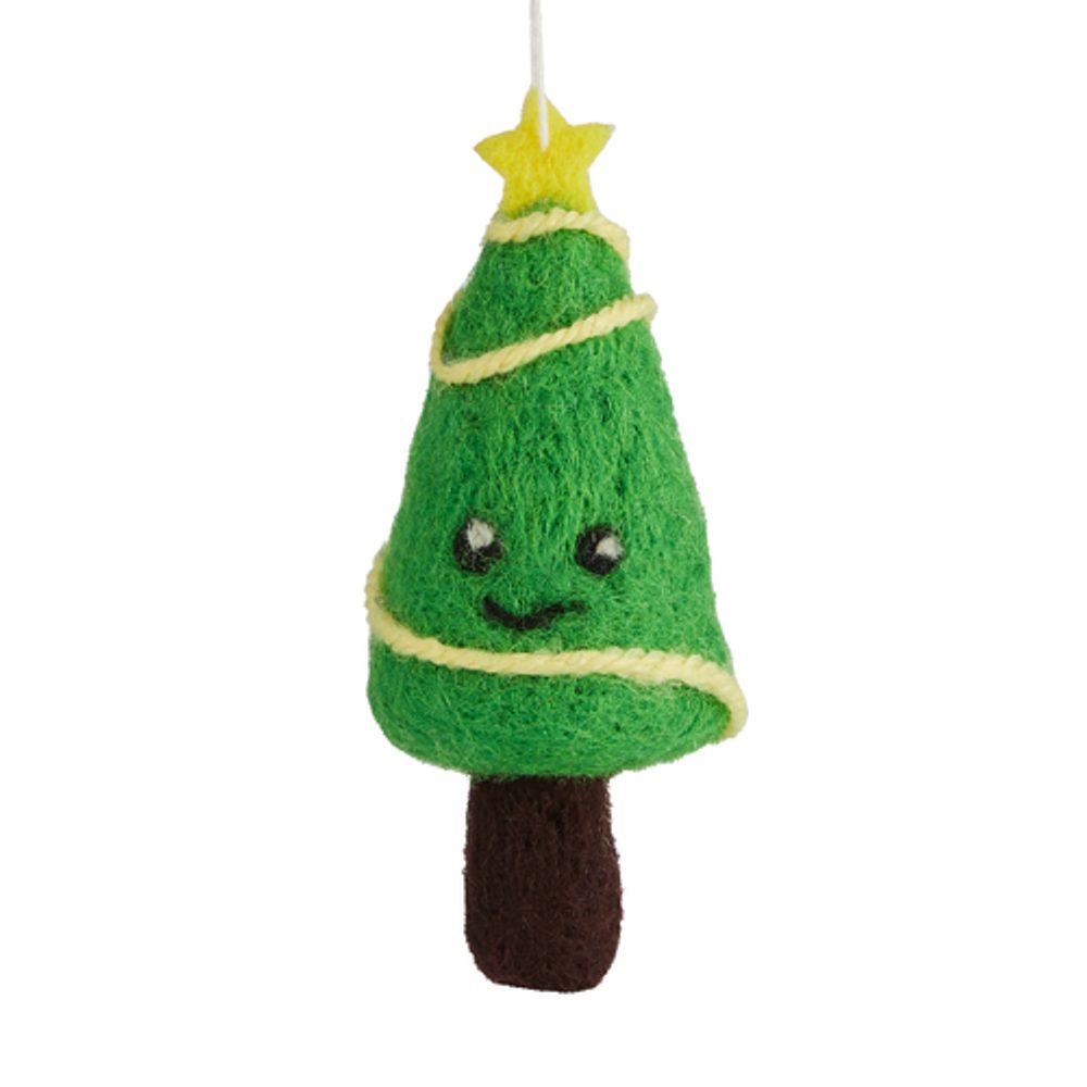 HANG ON Plstěná ozdoba jedlička