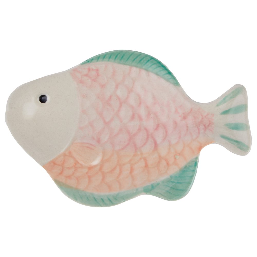 CORAL COAST Dekorační mini talíř ryba - růžová