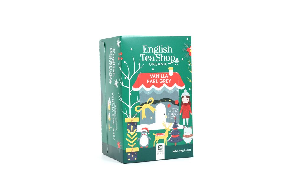 ENGLISH TEA SHOP Čaj "Earl Grey" s vanilkou vánoční 20 ks