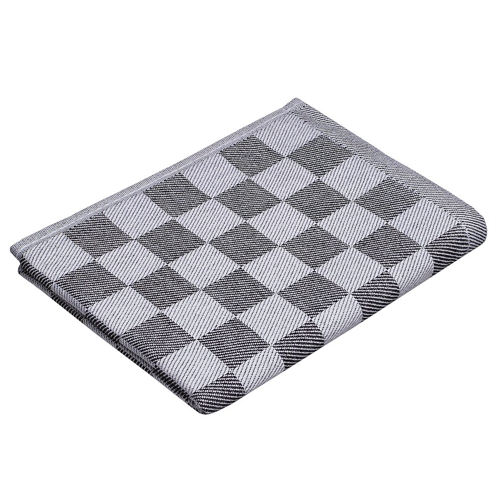 Levně CHECKER STYLE Utěrka - antracitová