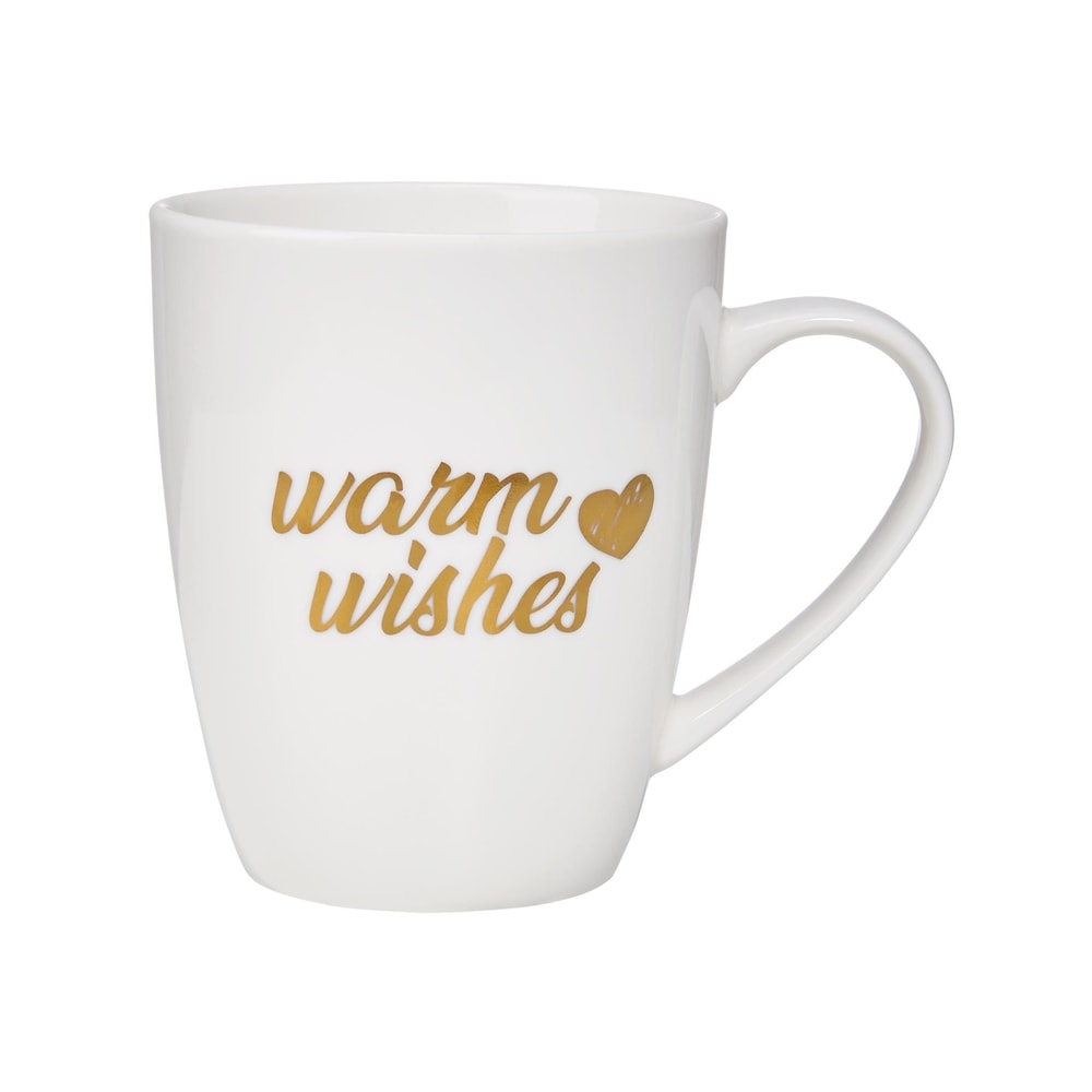 WHITE XMAS Hrnek "Warm Wishes" 350 ml