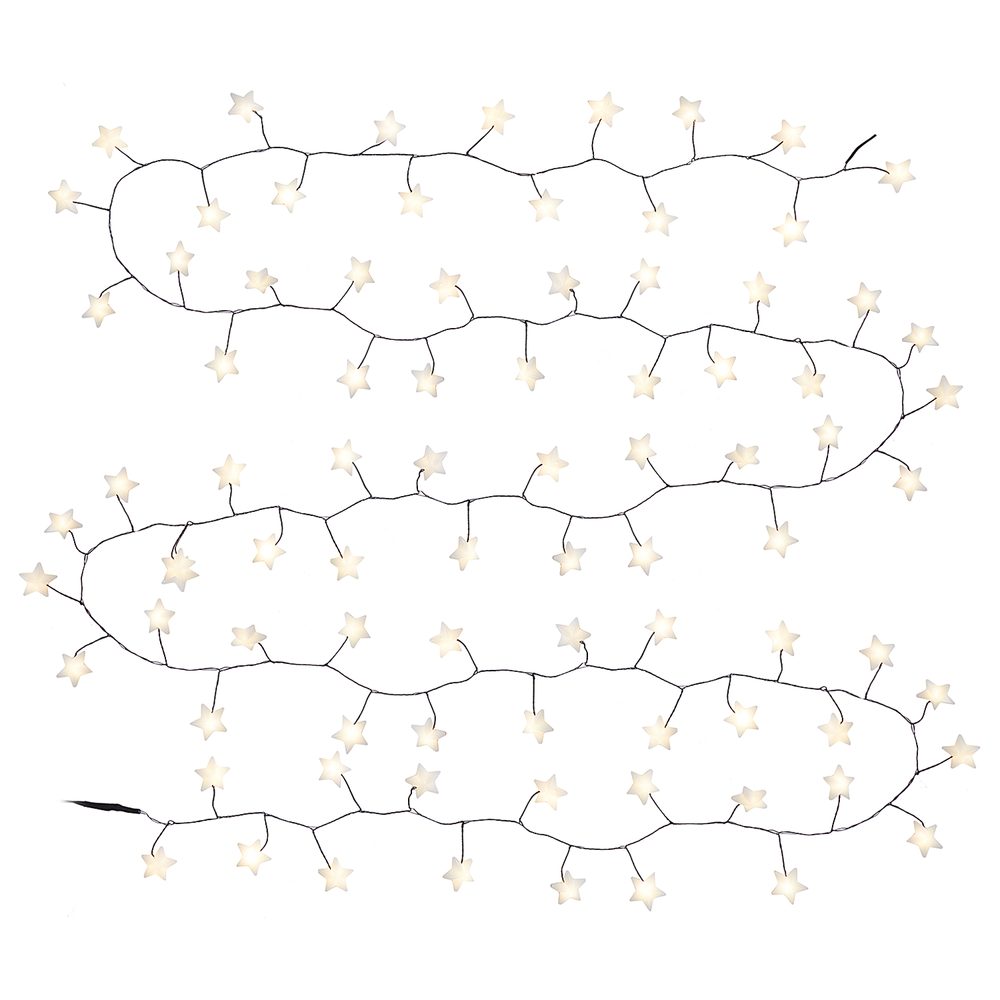Fotografie STAR LIGHTS Světelný řetěz se zástrčkou hvězdy