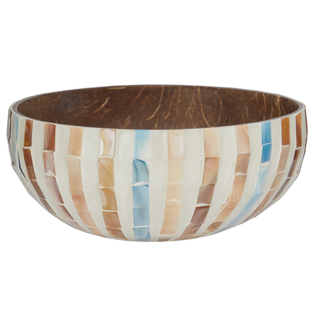 COCONUT Dekorační miska mozaika pruhy 14 cm