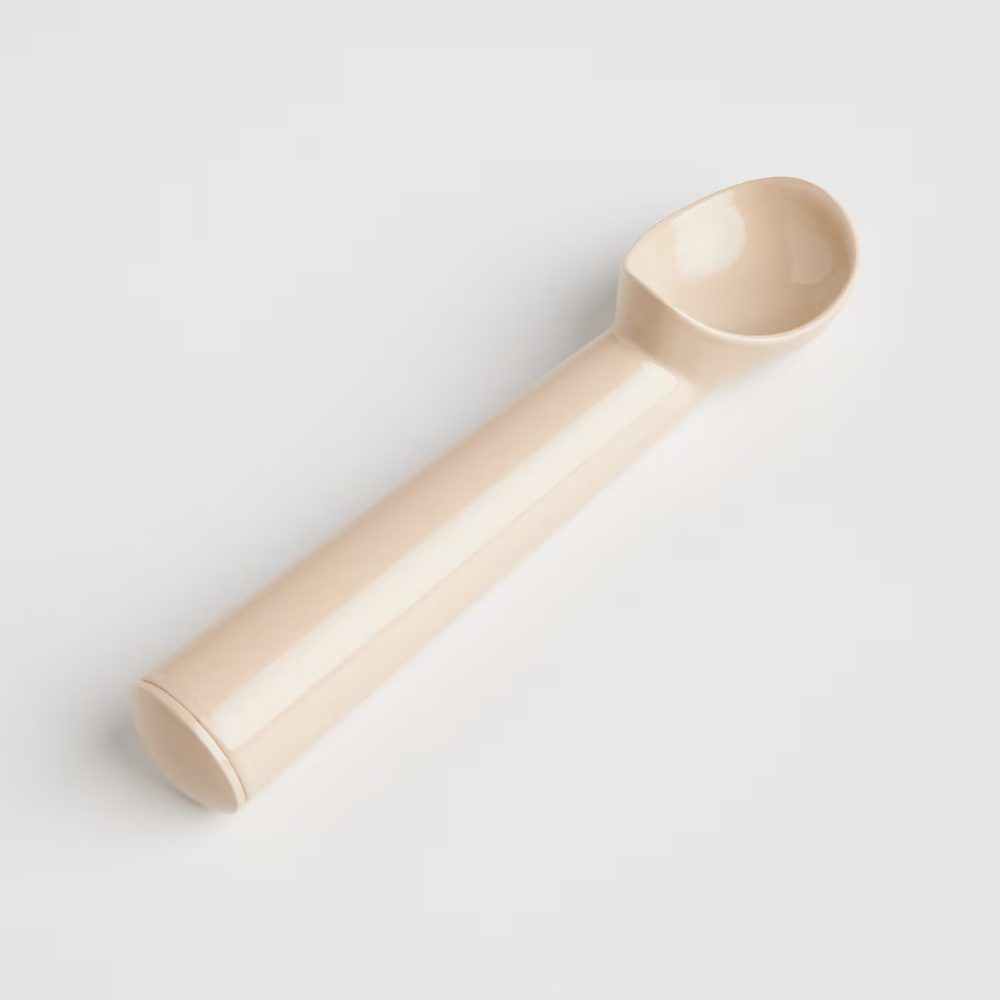 HOME & YOU Lžíce na zmrzlinu - béžová