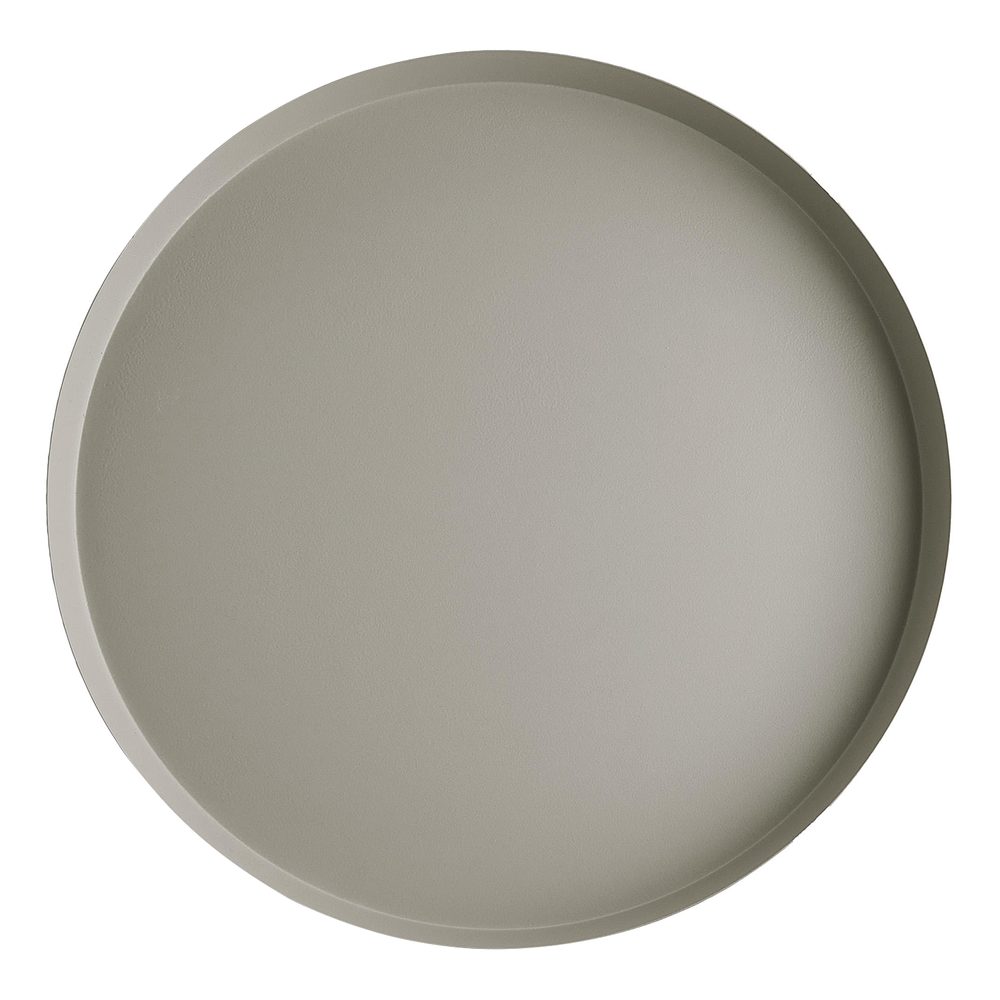 Fotografie EXHIBITION Podnos dekorační 40 cm - šedá