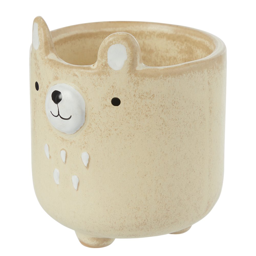 OLLI Mini květináč "medvěd" 8 cm