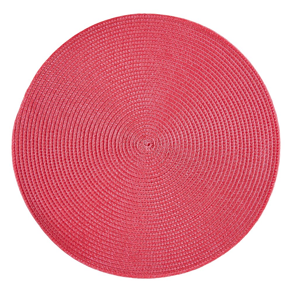 Levně AMBIENTE Prostírání kulaté 38 cm - růžová