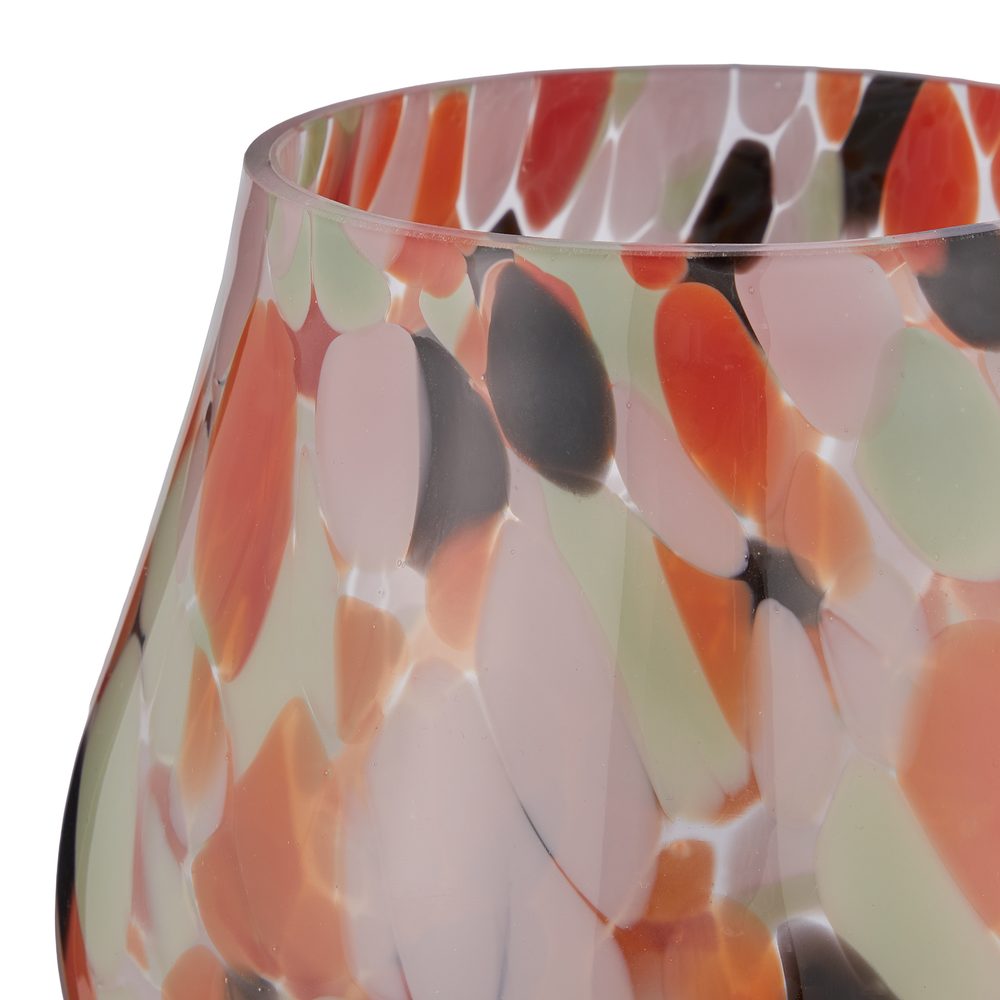 CONFETTI Lucerna 18 cm - hnědá (obrázek 4)