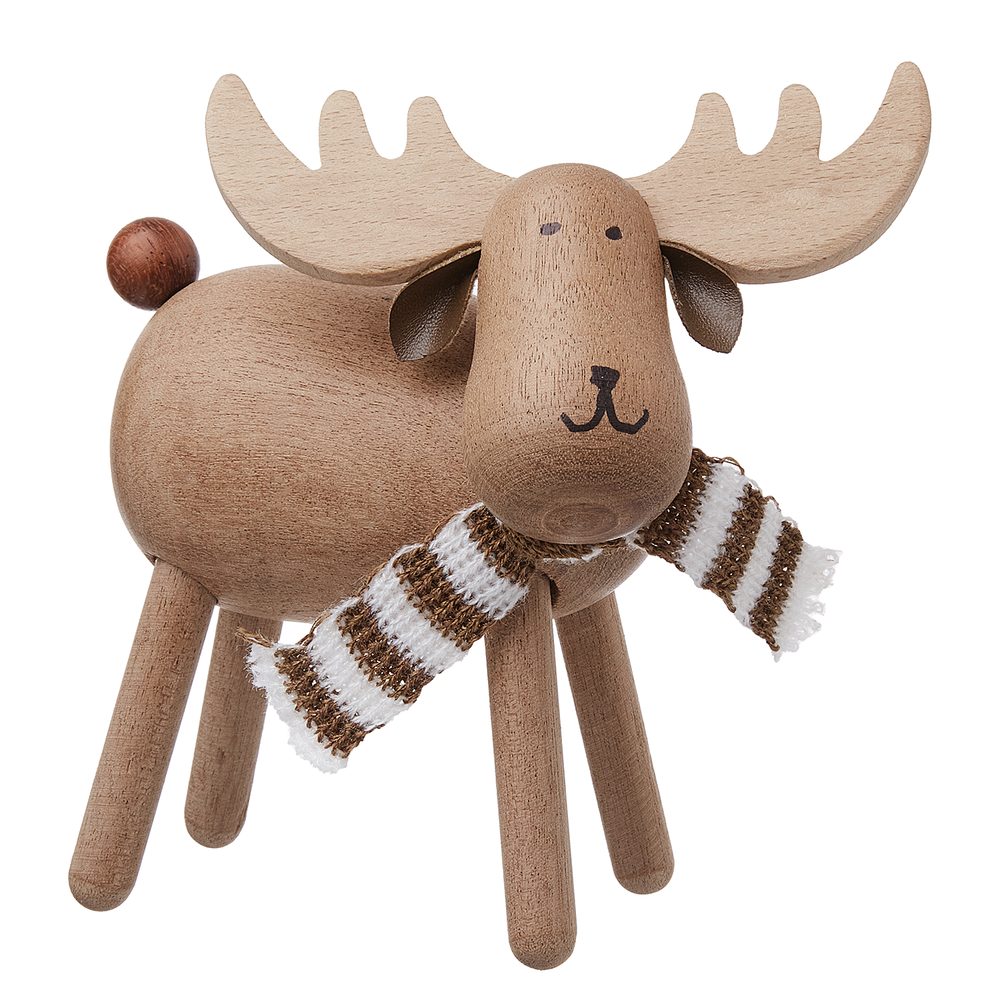 Fotografie WOODY FOREST Los se šálou 14 cm