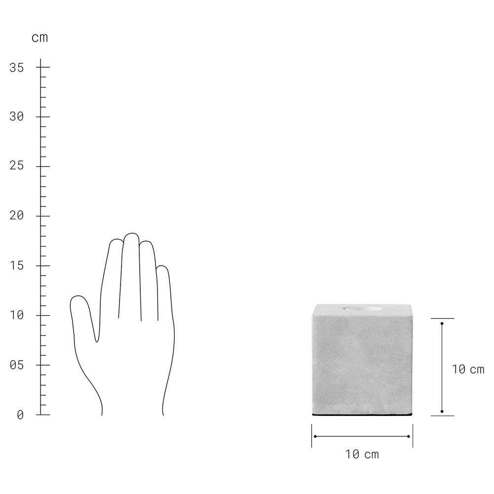 STILO Podstavec pro světlo 10 cm (obrázek 8)