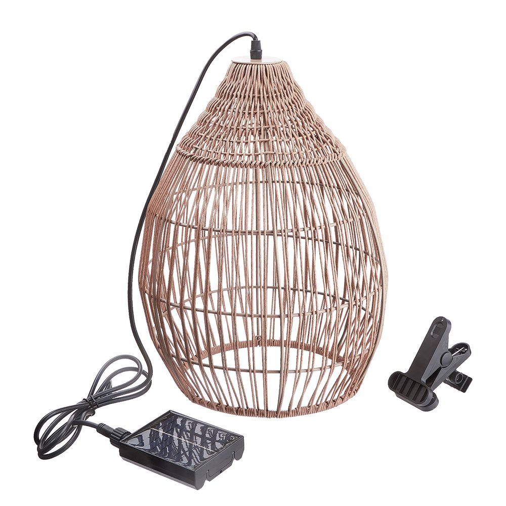 SOLANA Závěsná lampa se solárním panelem (obrázek 11)