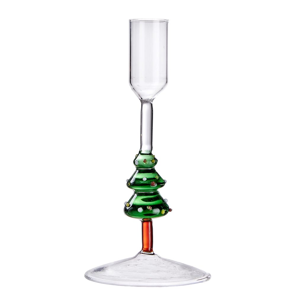 X-MAS Svícen stromeček - čirá