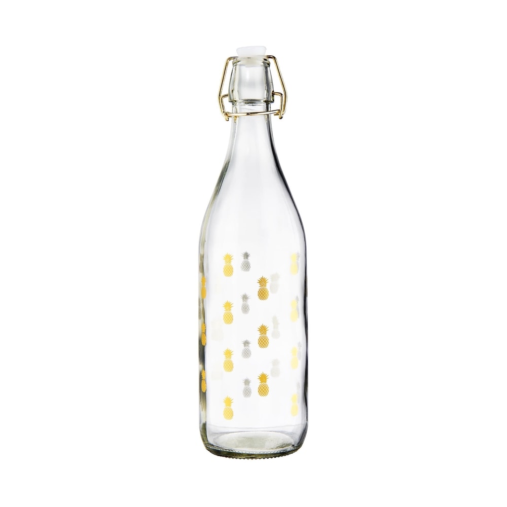 TROPICAL Skleněná láhev ananas 1000 ml