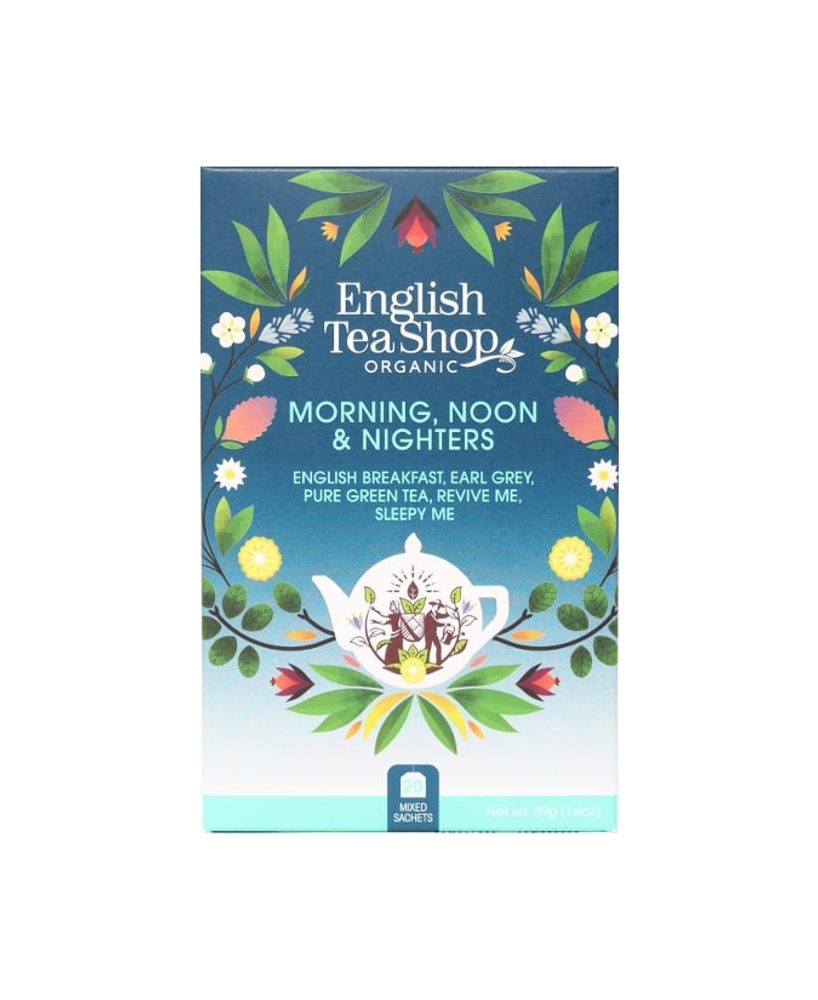 ENGLISH TEA SHOP Mix čajů Ranní, polední a noční 20 ks