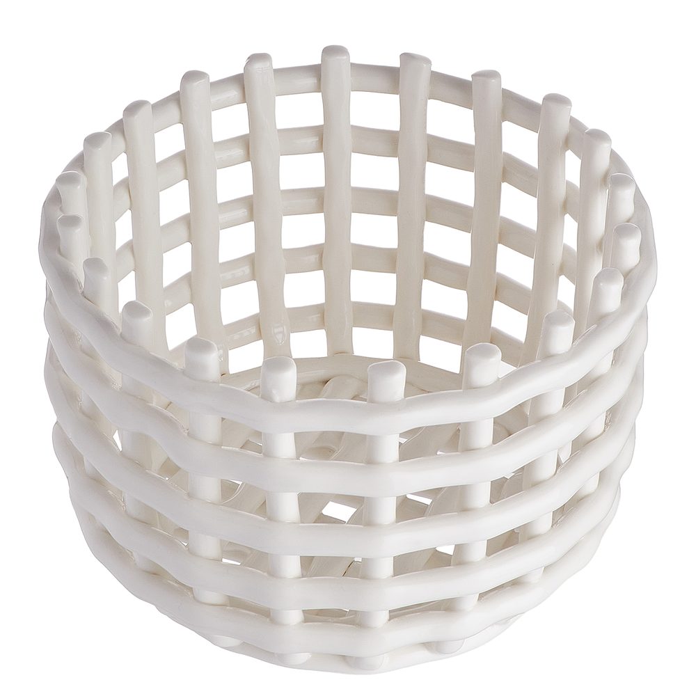 CRAFT Keramický košík 16 cm - krémová (obrázek 3)