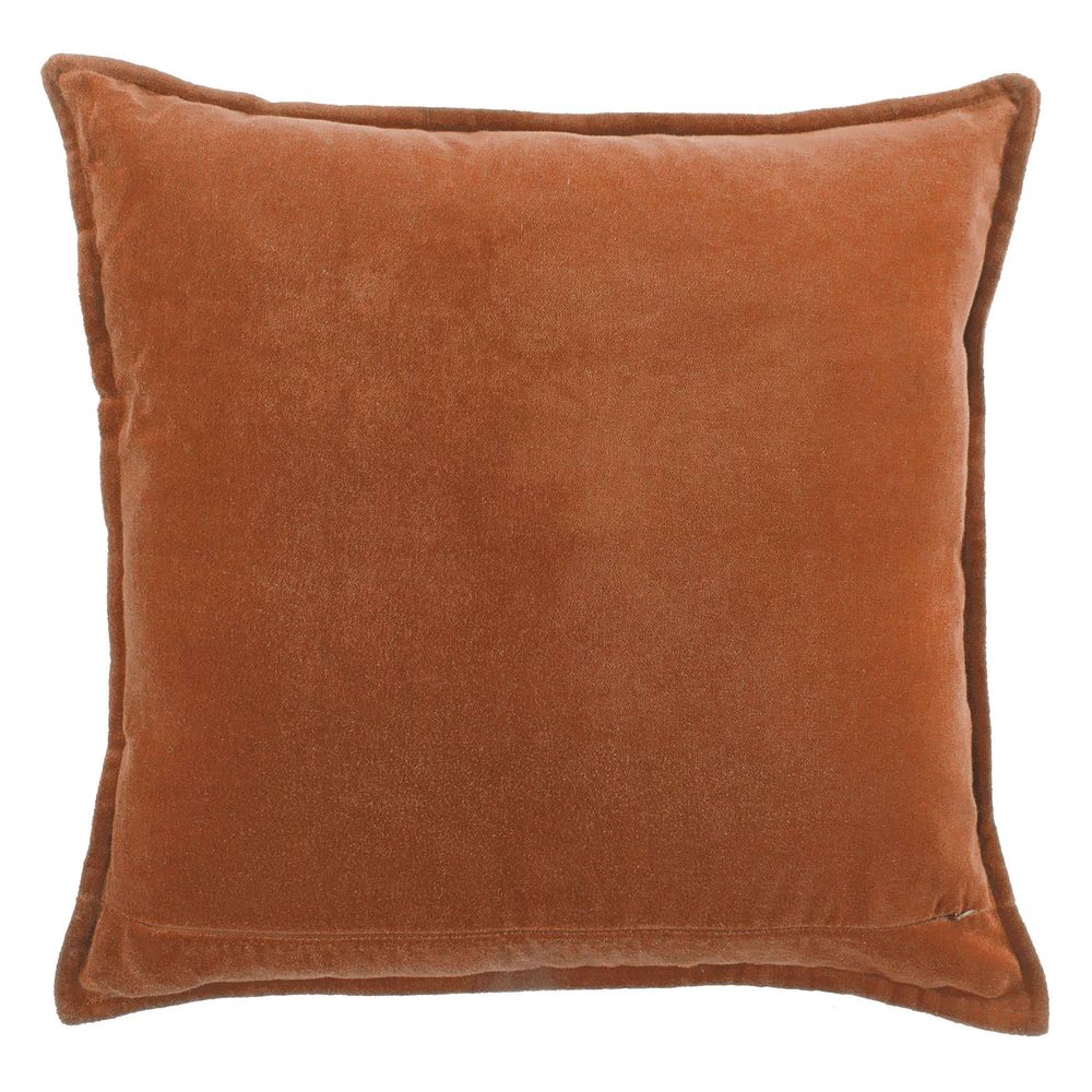 COTTON VELVET Polštář sametový 45 x 45 cm - sv. hnědá (obrázek 7)