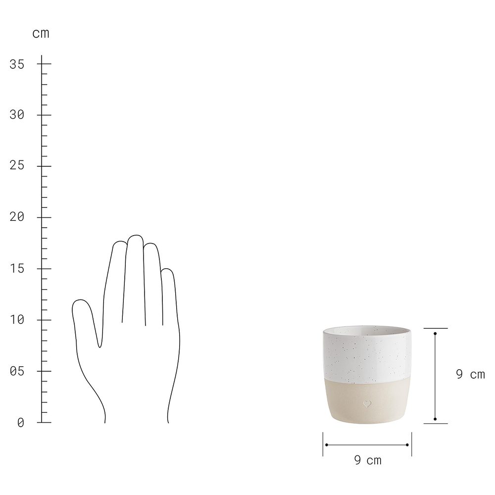 ME TIME Hrnek srdce 350 ml - bílá (obrázek 10)