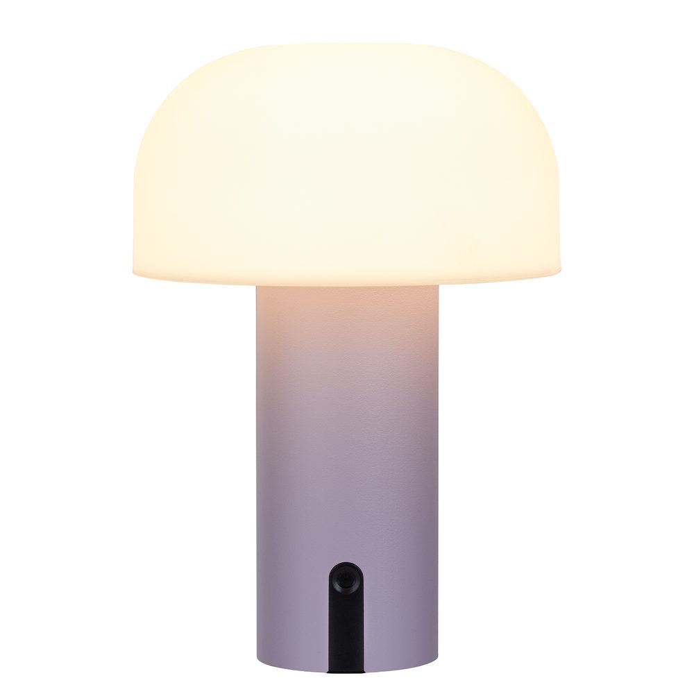 MUSHROOM Venkovní lampa - fialová