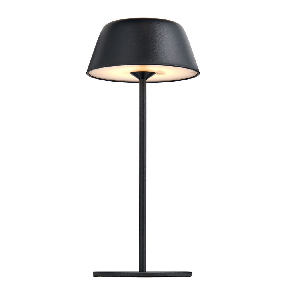 LIGHT UP LED Stolní lampa 27 cm - černá