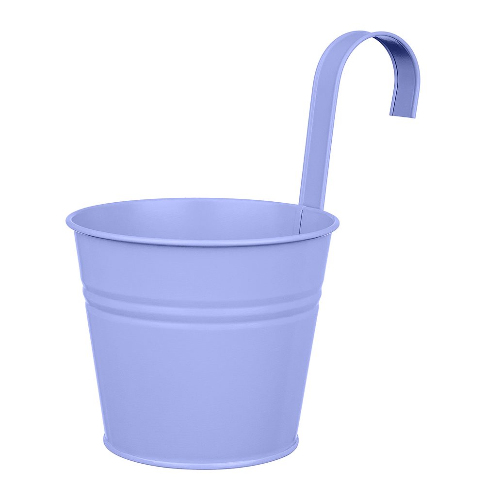 ZINC Závěsný květináč 16 cm - fialová