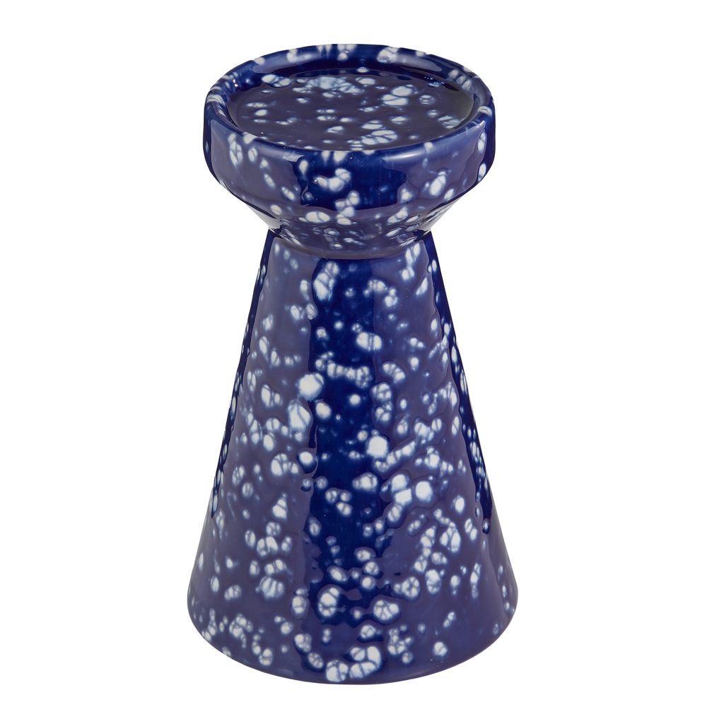 SPECKLE Stojan na sloupové svíčky 20 cm - tm. modrá (obrázek 3)