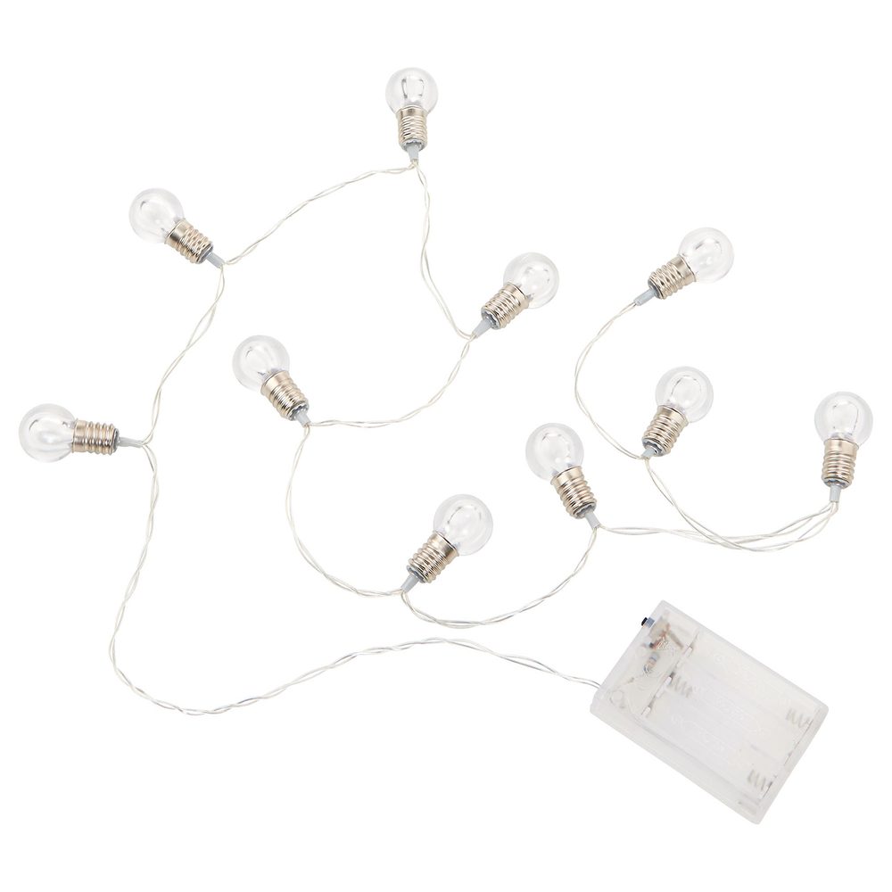 MINI BULBS LED Světelný řetěz s USB mini žárovky 10 světel
