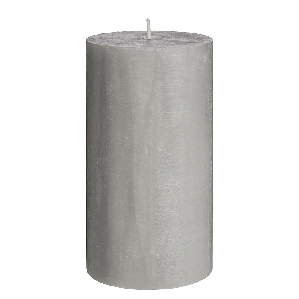 RUSTIC Svíčka 13 cm - šedá