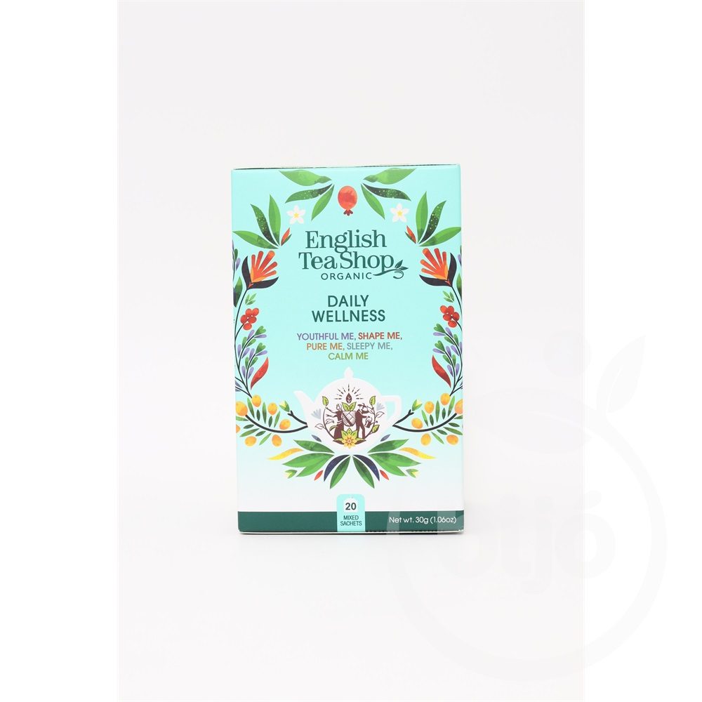 ENGLISH TEA SHOP Sada čajů "Každodenní Wellness" 20 ks