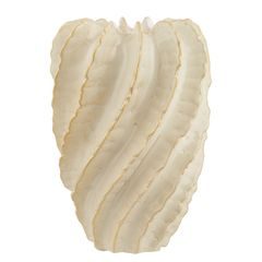 ORGANIC Váza 26 cm - béžová