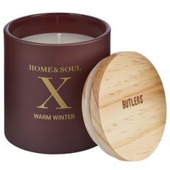 HOME & SOUL Vonná svíčka se sójovým voskem Warm Winter