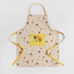 HOME & YOU Kuchyňská zástěra drůbež - béžová