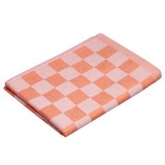 CHECKER STYLE Utěrka - oranžová