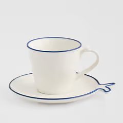 HOME &amp; YOU hrnek s podstavcem 260 ml , ryba