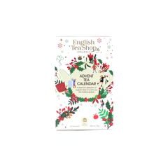 THE ENGLISH TEASHOP Bílý adventní kalendář 25 ks