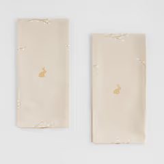 HOME & YOU Sada kuchyňských utěrek vrbové kočičky 45 x 65 cm 2 ks - béžová