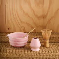 HOME & YOU Matcha set 4 ks - růžová