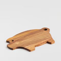 HOME & YOU Krájecí prkénko z akácie prasátko 23 x 38 cm