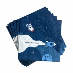 APRÈS Papírové ubrousky "galaxy birthday"
