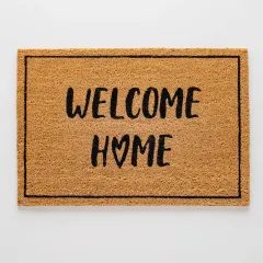 HOME & YOU Rohožka z kokosového vlákna "Welcome Home" 40 x 60 cm