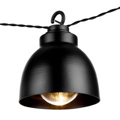 WAREHOUSE Světelný řetěz s kovovými lampičkami do zásuvky