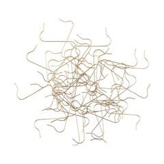 HANG ON Háčky na vánoční ozdoby set 50 ks - zlatá