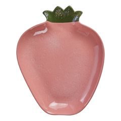 STRAWBERRY Dekorační talíř 34 x 38 cm