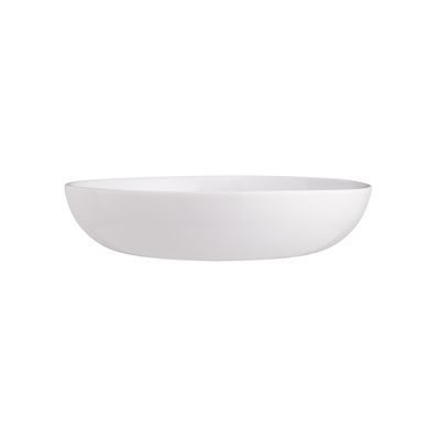 NATIVE Hluboký talíř 21,5 cm - bílá